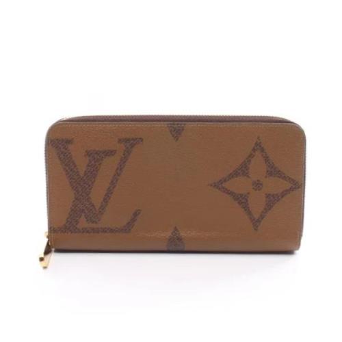 Louis Vuitton Vintage Pre-owned Belagd canvas plnbcker Brown, Dam