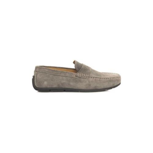 Cerruti 1881 Herr Läder Loafers Skor Gray, Herr