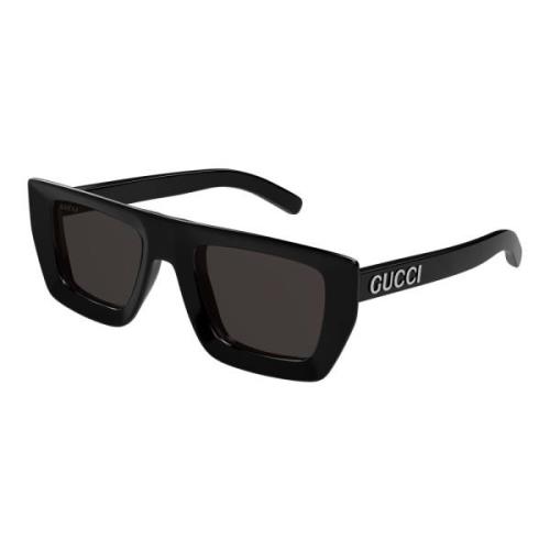 Gucci Svart/Grå Solglasögon Gg1723S Black, Unisex