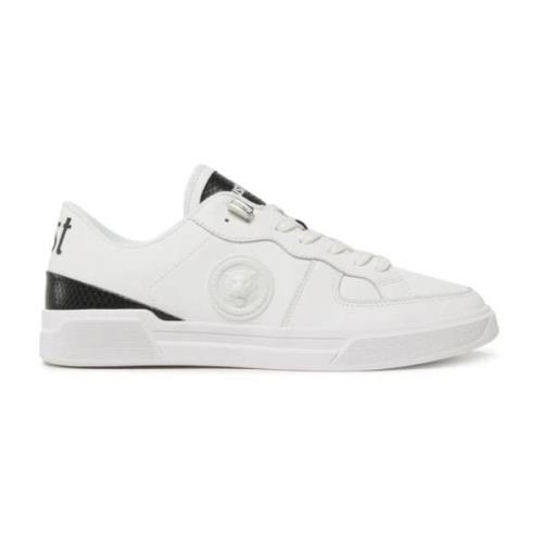 Just Cavalli Vita logg sneakers med bakdetalj White, Herr