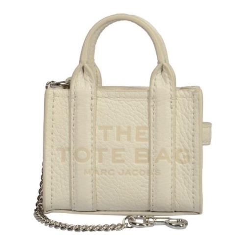 Marc Jacobs Nano Tote Charm Väskor Beige, Dam