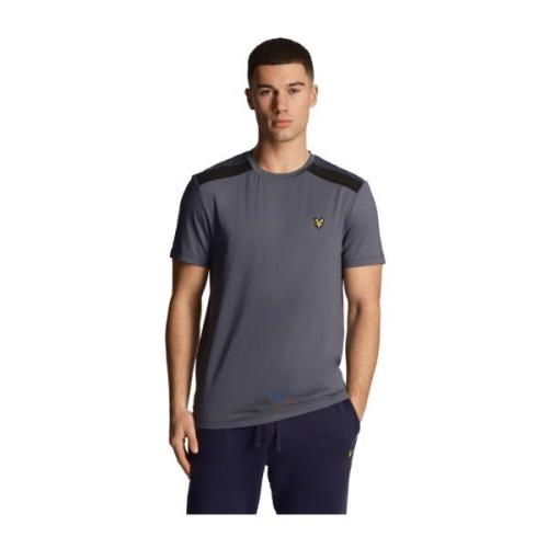 Lyle & Scott Märkt Axel T-shirt Blue, Herr