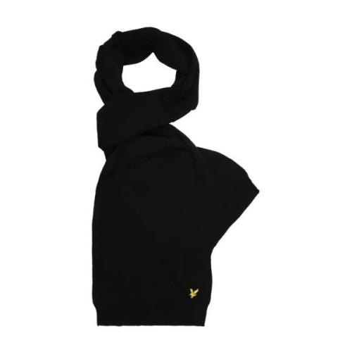 Lyle & Scott Stiligt Halsduk för Alla Tillfällen Black, Herr