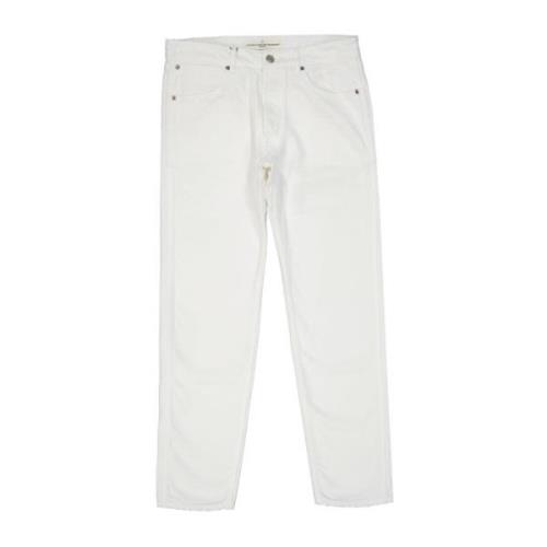 Golden Goose Vita Bomullsdenim Jeans Ss22 White, Herr