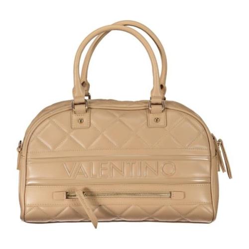 Valentino by Mario Valentino Beige Damväska med Handtag och Justerbar ...