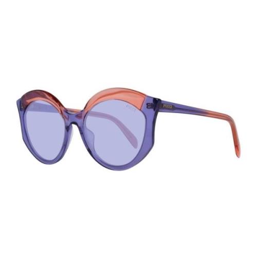 Emilio Pucci Lila Butterfly Solglasögon med UV-skydd Purple, Dam