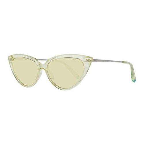 Emilio Pucci Gula Cat Eye Solglasögon med UV-skydd Yellow, Dam