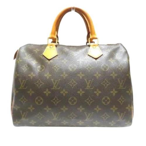 Louis Vuitton Vintage Pre-owned Tyg louis-vuitton-vskor Brown, Dam