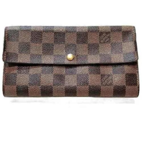 Louis Vuitton Vintage Pre-owned Tyg plnbcker Brown, Dam