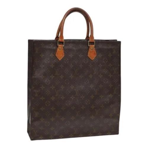 Louis Vuitton Vintage Pre-owned Canvas handvskor Brown, Dam