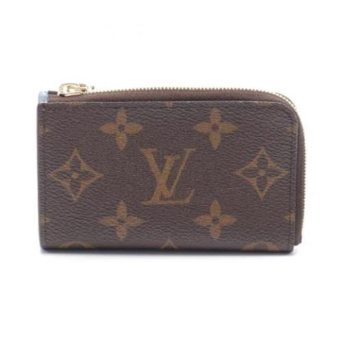 Louis Vuitton Vintage Pre-owned Belagd canvas plnbcker Brown, Dam