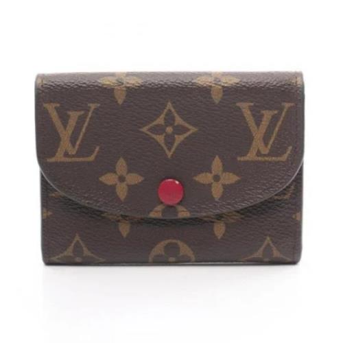 Louis Vuitton Vintage Pre-owned Belagd canvas plnbcker Brown, Dam