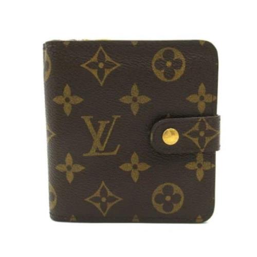 Louis Vuitton Vintage Pre-owned Belagd canvas plnbcker Brown, Dam