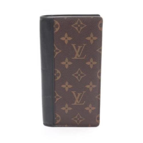 Louis Vuitton Vintage Pre-owned Belagd canvas plnbcker Brown, Dam