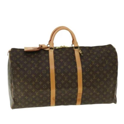 Louis Vuitton Vintage Pre-owned Canvas handvskor Black, Dam