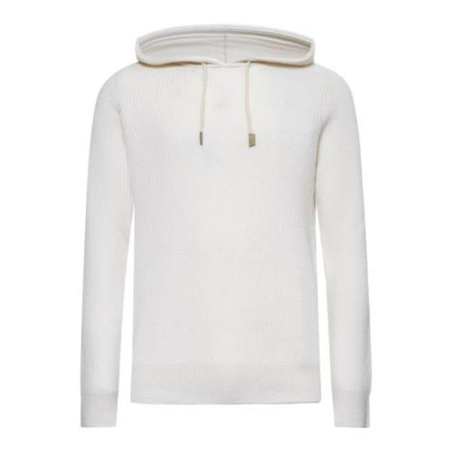 D4.0 Vit Sweater Kollektion White, Herr