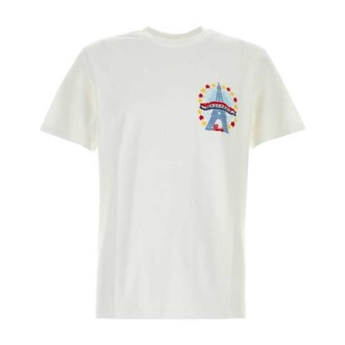 Kenzo Klassisk Vit Bomull T-shirt White, Herr