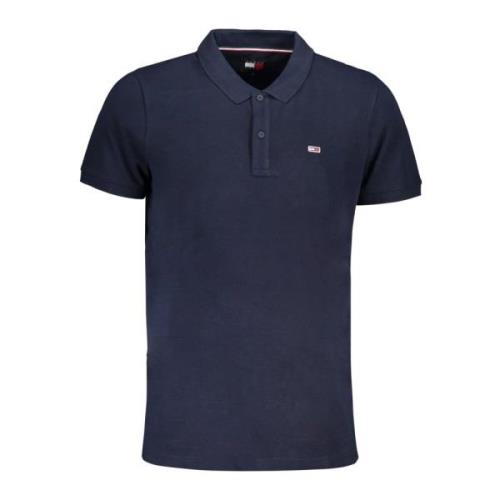 Tommy Hilfiger Blå kortärmad polotröja Blue, Herr