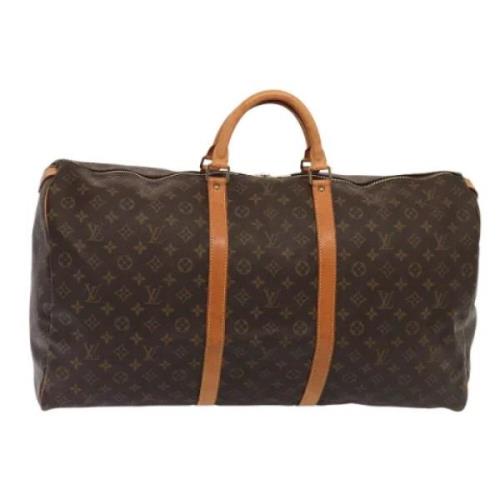 Louis Vuitton Vintage Pre-owned Canvas resvskor Brown, Dam