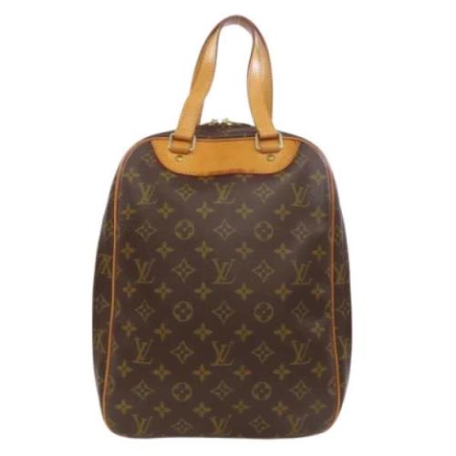 Louis Vuitton Vintage Pre-owned Tyg louis-vuitton-vskor Brown, Dam