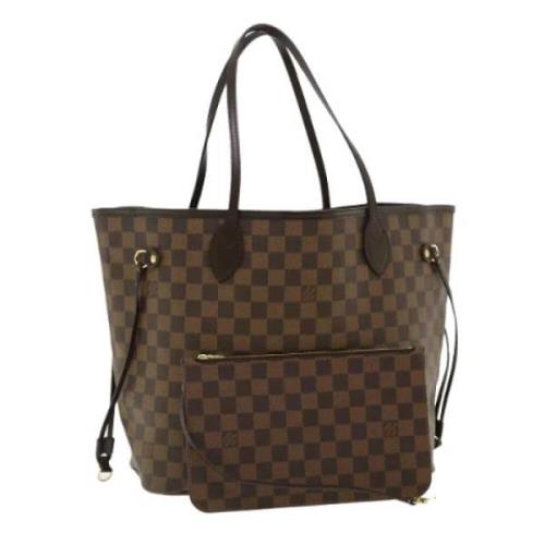 Louis Vuitton Vintage Pre-owned Canvas axelremsvskor Brown, Dam