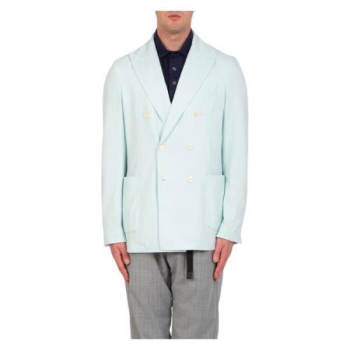 Circolo 1901 Pastel Dubbelknäppt Blazer Blue, Herr