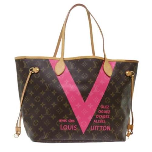 Louis Vuitton Vintage Pre-owned Canvas axelremsvskor Black, Dam