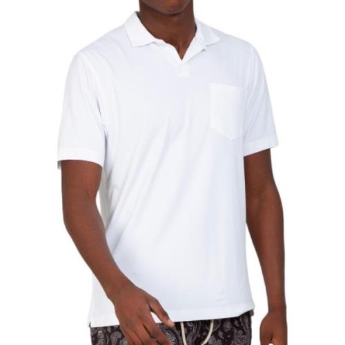 MC2 Saint Barth Mångsidig Jersey Polo Skjorta för Män White, Herr