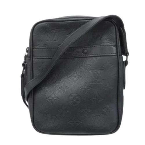 Louis Vuitton Vintage Pre-owned Tyg louis-vuitton-vskor Black, Herr