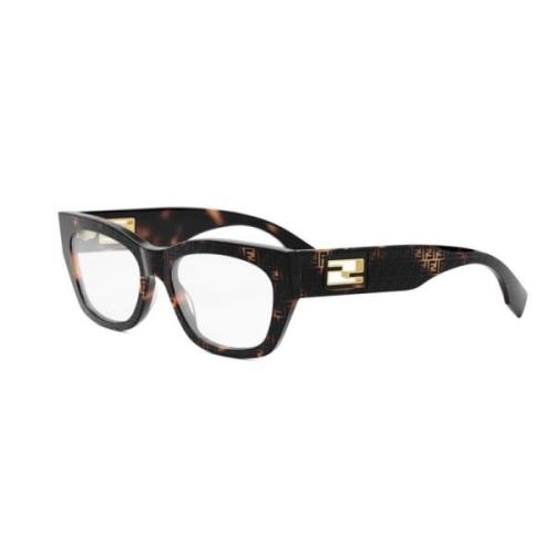 Fendi Stiliga Glasögon för Din Look Brown, Unisex