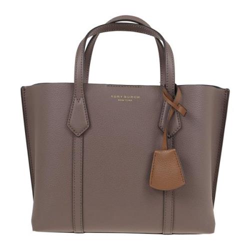 Tory Burch Brun Shopper Väska Elegant Design Brown, Dam