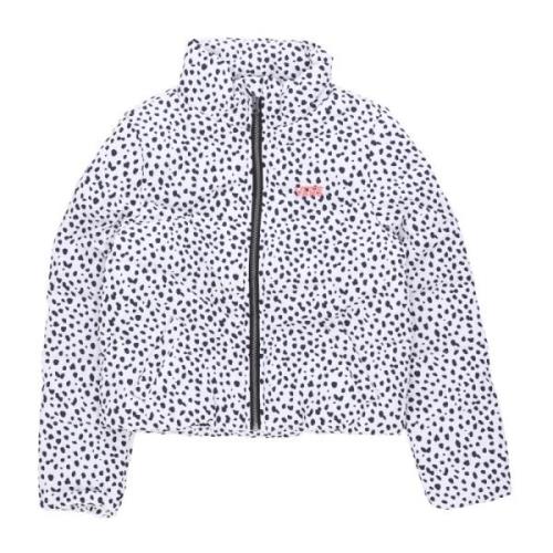 Vans Djurmönster Puffer Dunjacka White, Dam