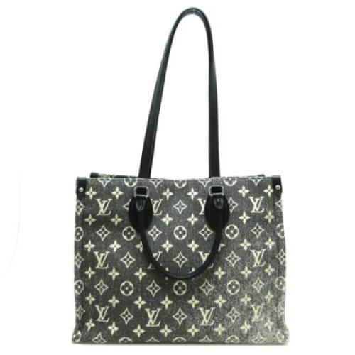 Louis Vuitton Vintage Pre-owned Tyg louis-vuitton-vskor Gray, Dam