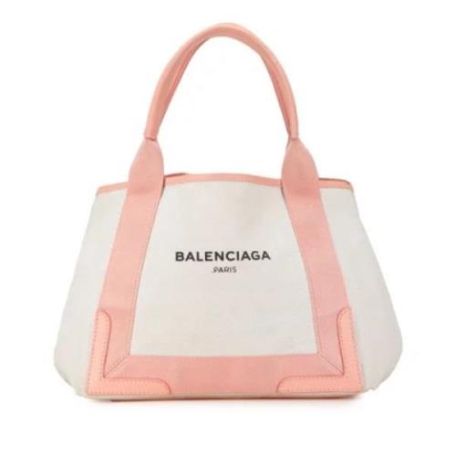 Balenciaga Vintage Pre-owned Canvas balenciaga-vskor Beige, Dam