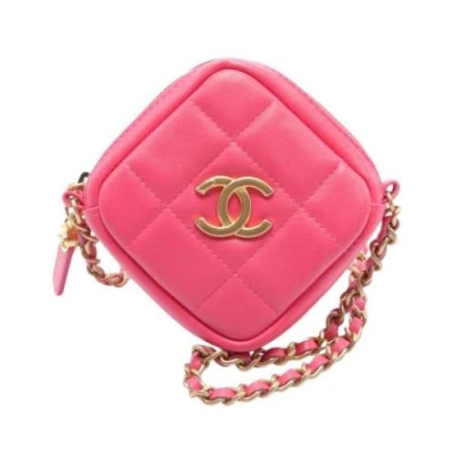 Chanel Vintage Pre-owned Laeder chanel-vskor Pink, Dam