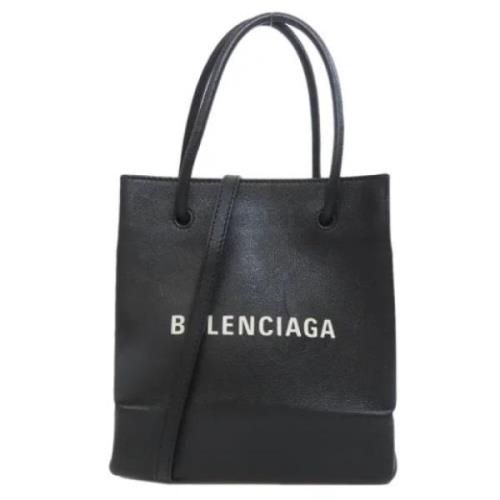 Balenciaga Vintage Pre-owned Laeder balenciaga-vskor Black, Dam