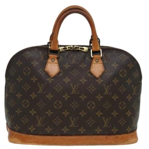 Louis Vuitton Vintage Pre-owned Canvas handvskor Brown, Dam