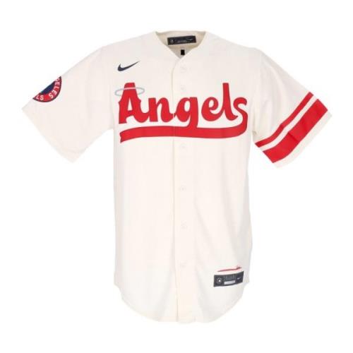 Nike Los Angeles Angels Baseball Jacka Beige, Herr