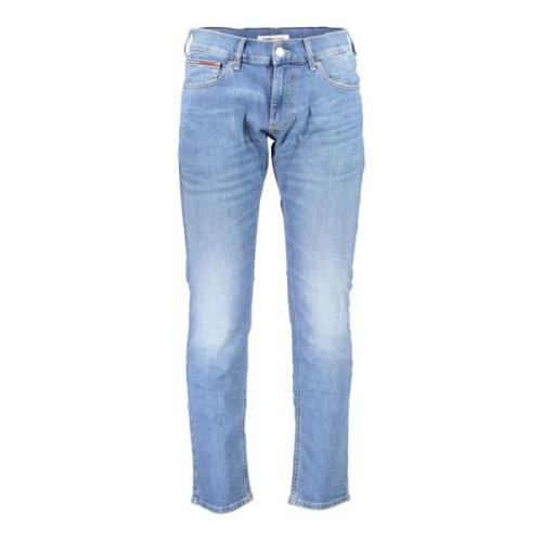 Tommy Hilfiger Slim Fit Scanton Jeans med Tvättad Effekt Blue, Herr