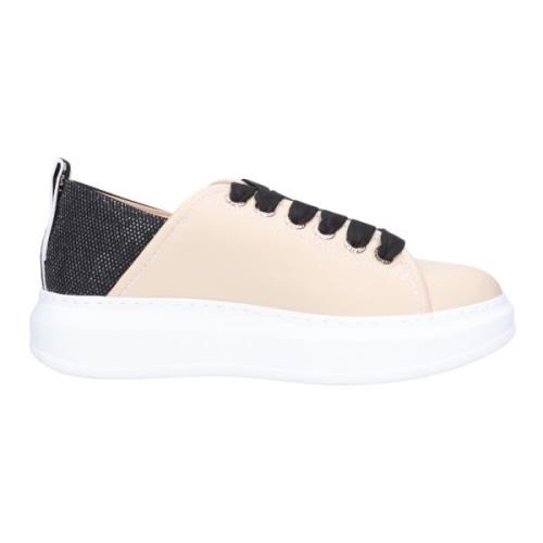 Alexander Smith Sneakers Beige Beige, Dam