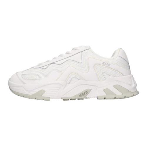 Msgm Sneakers Vit White, Herr