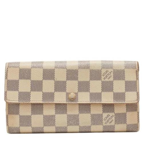 Louis Vuitton Vintage Pre-owned Laeder plnbcker Beige, Dam