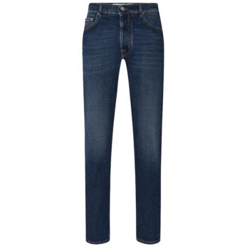 Jacob Cohën Slim-Fit Jeans med Guld Sömn Blue, Herr