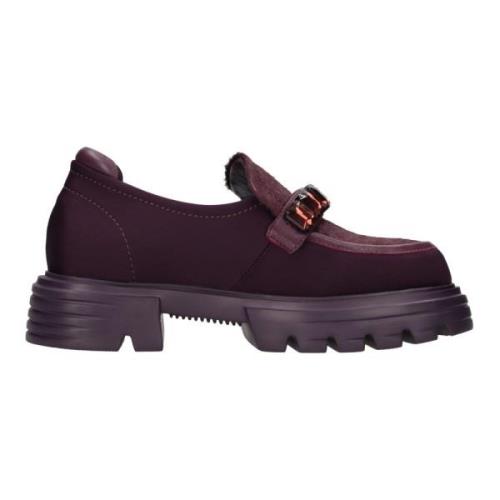 Jeannot Platta skor Lila Purple, Dam