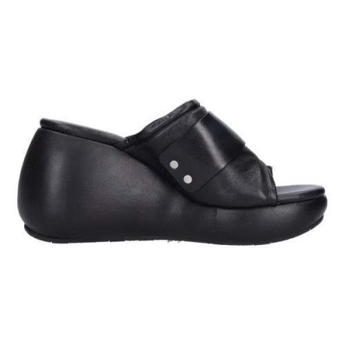 Casadei Med klack svart Black, Dam