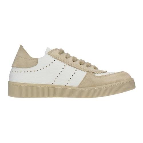 Pedro García Sneakers Vit Beige, Dam