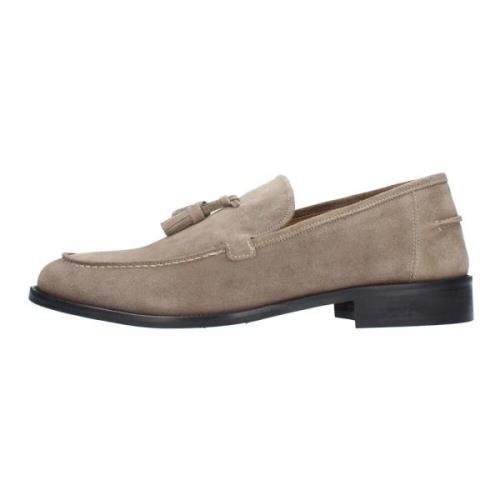 Rogal's Platta skor Beige Beige, Herr