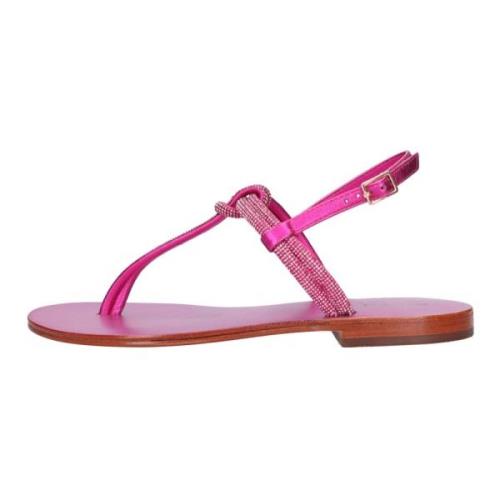 Emanuelle Vee Sandaler Fuchsia Pink, Dam