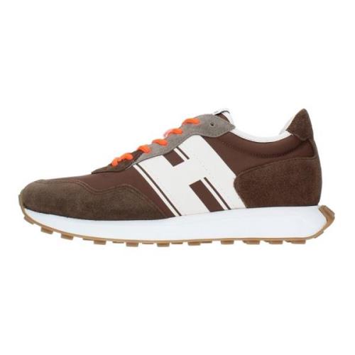 Hogan Sneakers Brun Brown, Herr