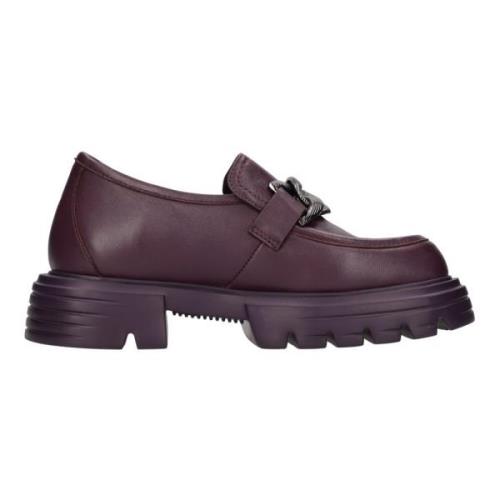 Jeannot Platta skor Lila Purple, Dam